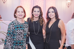Lenita Negrão, Márcia Travessoni e Maria Lúcia Negrão