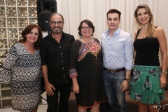 Verônica Barreira, Marcus Novais, Herminia Lopes, Rodrigo Maia e Suzana Fiúza