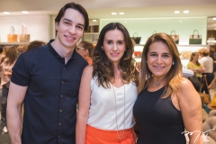 André Albuquerque, Roberta Nogueira e Patrícia Macedo