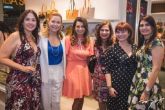 Izabela Fiuza, Andréa Delfino, Márcia Travessoni, Martinha Assunção, Christiane Farias e Lorena Pouchain