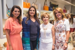 Márcia Travessoni, Luiza Barcelos, Tane Albuquerque e Maira Silva