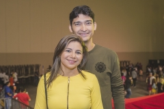Aline Teles e Márcio Alcântara