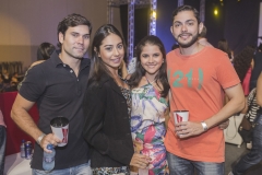 Rafael Por Deus, Larissa Cabral, Nayara Nogueira e Magno Brasil