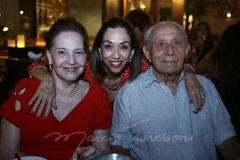 Norma Bezerra, Márcia Távora e Humberto Bezerra
