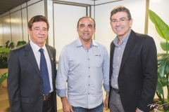 Elias Carmo, Marcos Vinicius e Alexandre Pereira