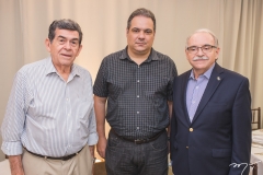 Orlando Siqueira, Raul Fontenele e Ednilton Soárez