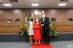 Raquel Machado, Maria Vital e Erinaldo Dantas