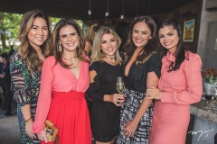 Carol Yamasaki, Niedja Bezerra, Roberta Quaranta, Bia Bezerra e Isabele Temoteo