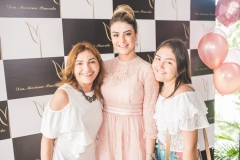 Claudia Menezes, Mariana Pimenta e Evila Romana