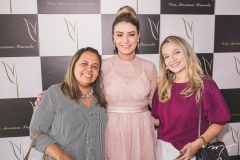Glaucinete Franca, Mariana Pimenta e Ana Araújo