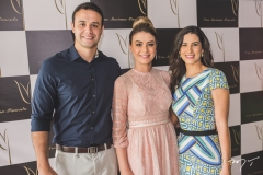 Manuel, Mariana Pimenta e Bruna Braga