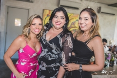 Vanessa Queirós, Viviane Almada e Marcela Camurça