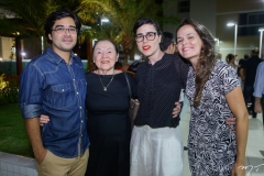 Eduardo Barbosa, Marta Silveira, Irena e Raissa Teófilo