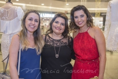Ana Ribeiro, Cristiane Arruda e Márcia Travessoni