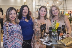 Gleidiana Monte, Valéria Lima, Virna Bessa e Ana Paula Sampaio