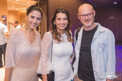 Alice Ferraz, Márcia Travessoni e Paulo Pedó