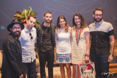 Jackson Araújo, Raphael Costa, Vitorino Campos, Márcia Travessoni, Ana Claudia Farias e Hatji Aires