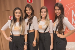 Marília Maracaba, Isadora Lima, Renata Gentil e Brena Batista