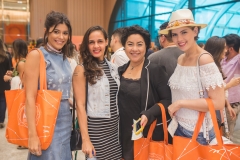Mônica Pinto, Juliana Hermes, Andrea Cerqueira e Jomara Cid