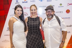 Juliana Melo, Milena Lima e Nicolas Gondim