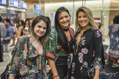 Leudiana Braga, Ellen Sampaio e Raquel Xavier