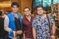 Luciano Maia, Henrique Vale e Iago Medeiros