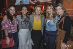 Marcella Cidrão, Márcia Travessoni, Andréa Delfino, Danielle Pinheiro e Camille Cidrão