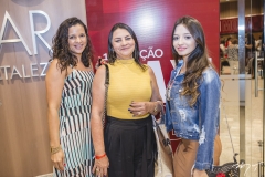 Ocileide Lima, Lya Pinheiro e Ravena Pinheiro