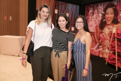 Camila Vasconcelos, Thais Ferreira e Beatriz Almeida