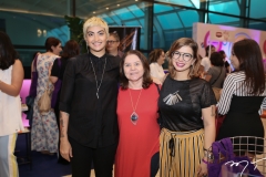 Clara Dourado, Evelyn Matthews e Larissa Viejas