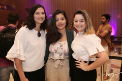 Luciana Alencar, Lia Feijó e Karla Rodrigues