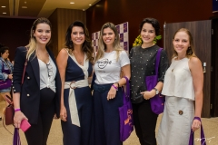 Natália Ponte, Márcia Travessoni, Roberta Esmeraldo, Ticiane Lopes e Natália Petronio