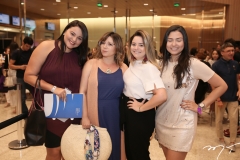 Nayana Agrela, Candida Lopes, Karla Rodrigues e Myrla Gomes