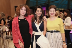 Stephanie Sousa, Marcia Travessoni e Jessica Colaço