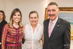 Carol Bezerra, Natércia Rios e Artur Bruno