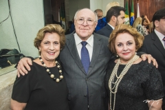 Regina Aragão, Luís Marques e Alessandra Aragão