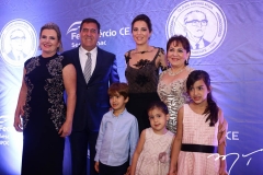 Eliana e Luiz Gastão Bittencourt, Pedro, Onélia Leite, Luiza e Fernanda Santana