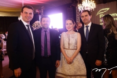 Josbertino Aguiar, Élcio Batista, Águeda Muniz e Alexandre Landim