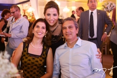 Luciana Lobo, Onélia Leite e Thiago Santana