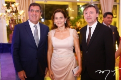 Luiz Gastão Bittencourt, Izolda Cela e Maurício Filizola