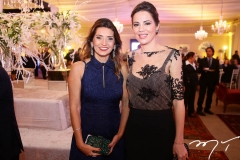 Márcia Travessoni e Onélia Leite