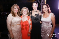 Marize Benevides, Socorro França, Onélia Leite e Izolda Cela