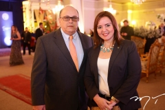 Philomeno Júnior e Nicole Barbosa