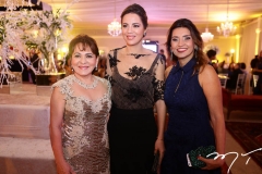 Regina Leitão, Onélia Leite e Márcia Travessoni