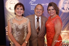 Regina Leitão, Chico Alberto e Cláudia Brilhante