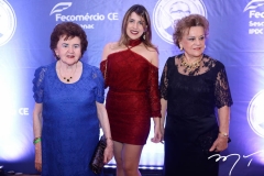Rosa, Ana Virgínia Veras e Yolanda Araújo