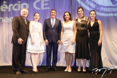 Francisco Sulivan Bastos Mota, Águeda Muniz, Luiz Gastão Bittencourt, Izolda Cela, Onélia Leite e Manoela Bacelar