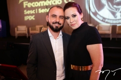 Tarciso Morais e Débora Sombra