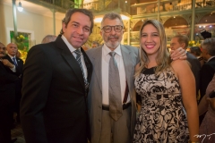 Alessandro Siebra, Eudoro Santana e Larissa Gaspar