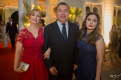 Daniela, Jefferson e Thainá Cidrão